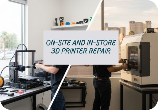 In-Store 3D Printer Repair