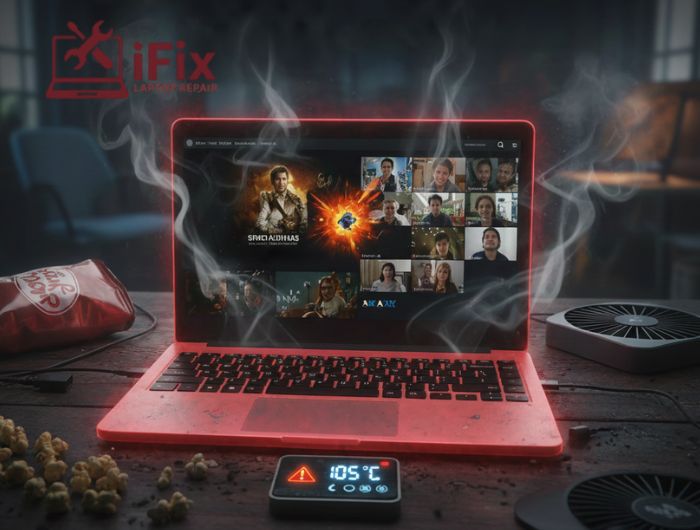 Laptop Overheats While Streaming