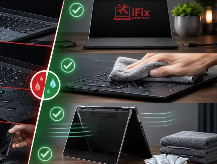 Laptop Water Damage